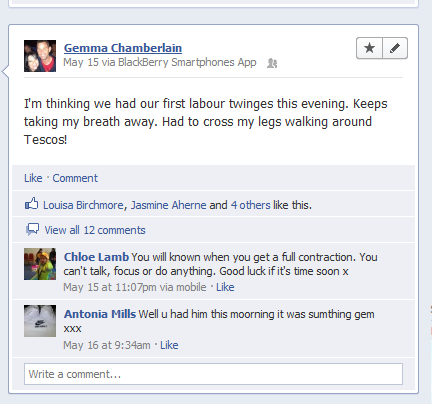 Clever mummy had a 'feeling'