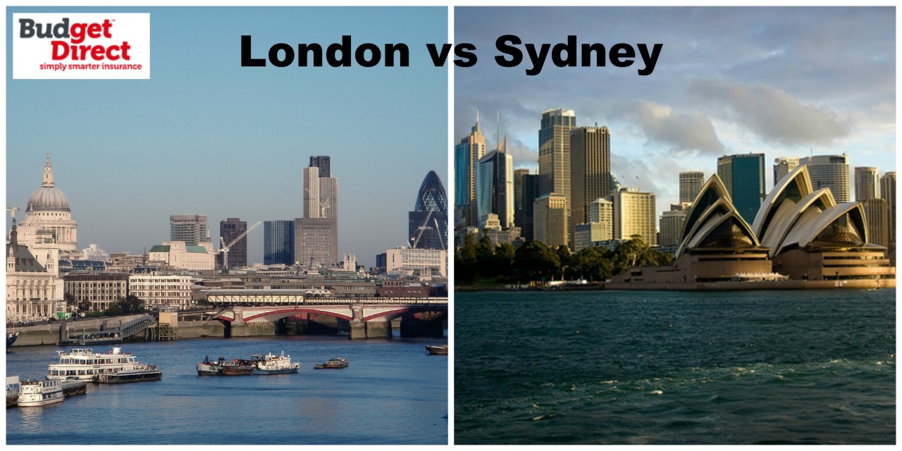 LondonvsSydneyBudgetDirect Comparing the Cost of Living: UK vs Australia