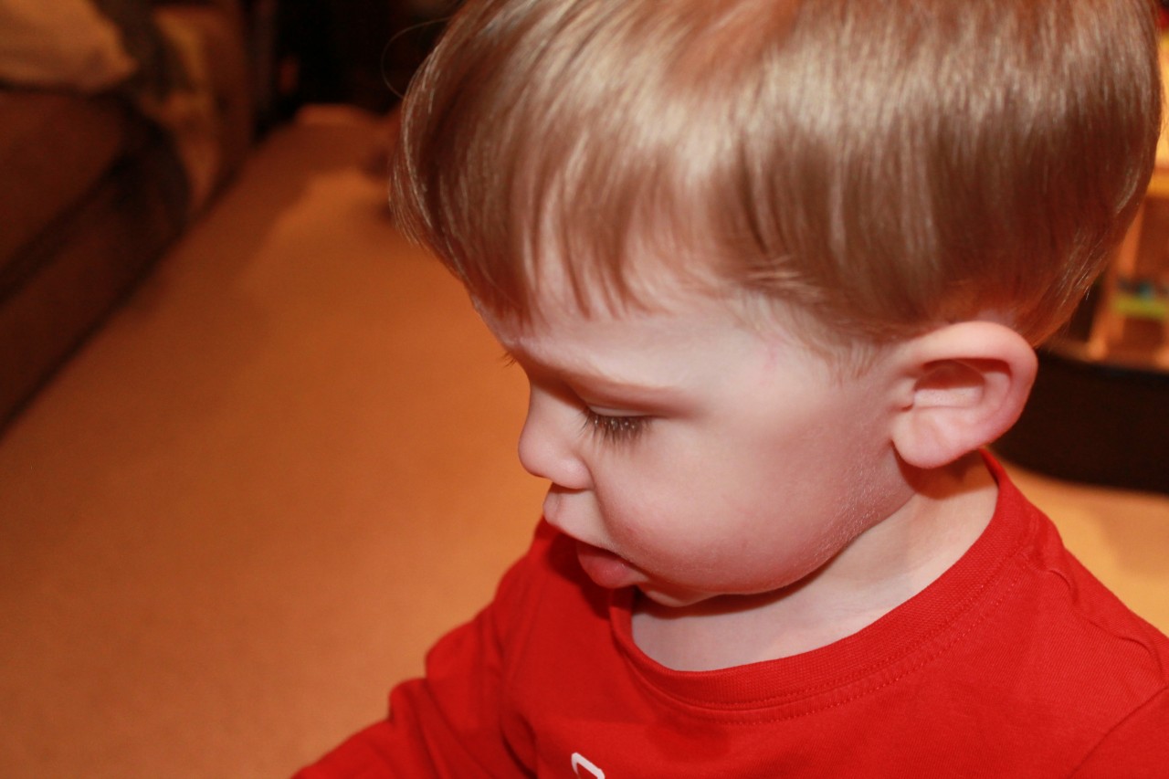 037 Losing the Baby Curls   Dexters Haircut