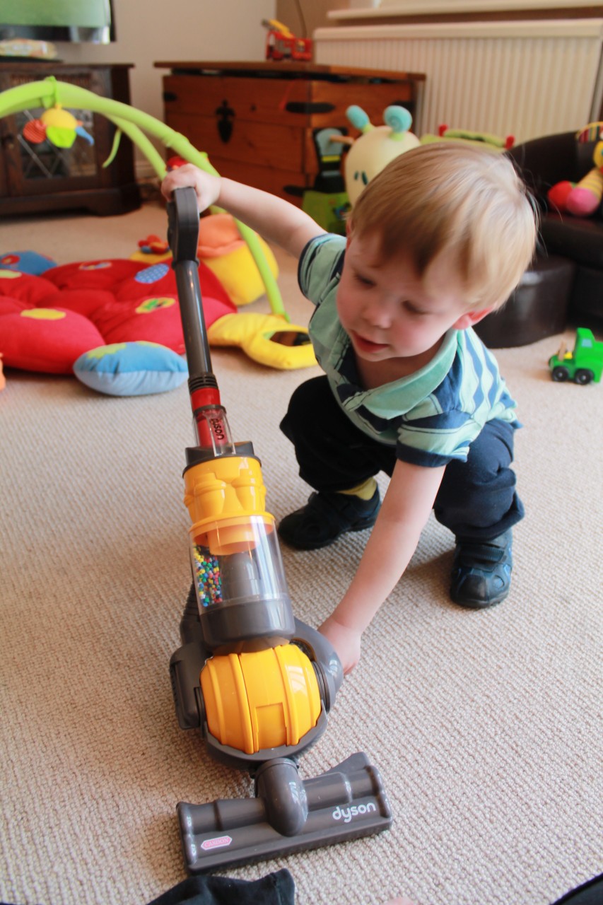 146 CBeebies, a Replica Dyson and Riding in a Police Car   all on Dexters 2nd Birthday 