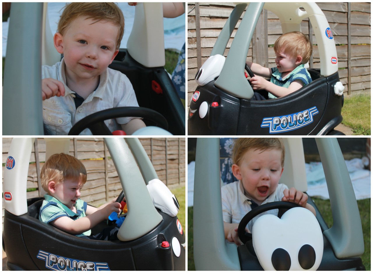 index CBeebies, a Replica Dyson and Riding in a Police Car   all on Dexters 2nd Birthday 