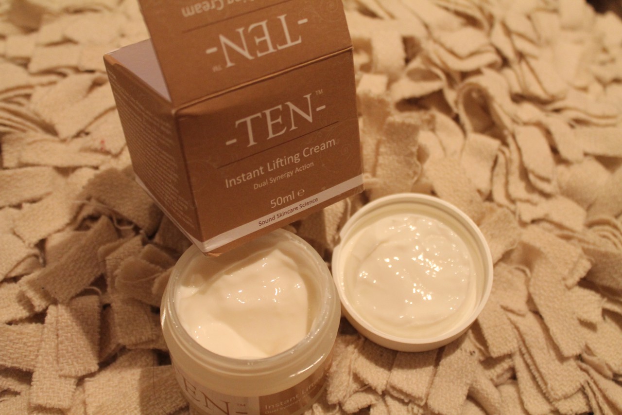 109  TEN  Skincare Review: Instant Lifting Cream
