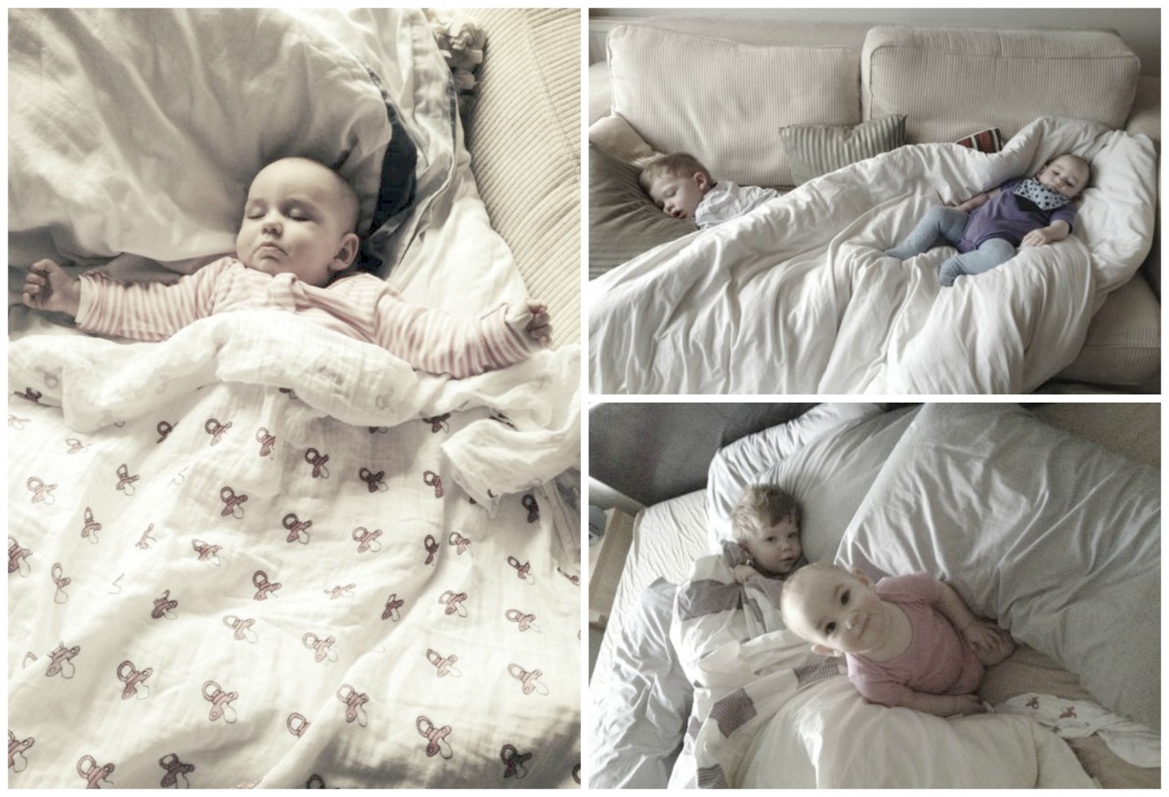 Sleeping Kids My Dream Duvet Day